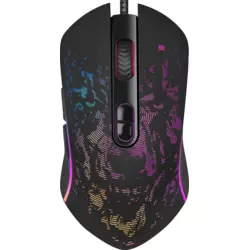 DEFENDER Žičani gejming miš Witcher GM-990, USB povezivanje, 3200 DPI, Šareni