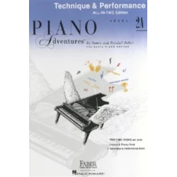 Piano Adventures All-In-Two Level 2A Tech. & Perf.
