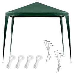 Vrtni paviljon 2,5 x 2,5 m zeleni