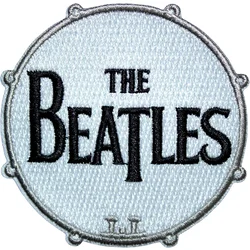 The Beatles Drum Logo Large Iron-On Patch Large