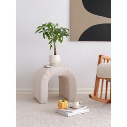 Atelier del Sofa Tabure 51x45x46cm, Belo