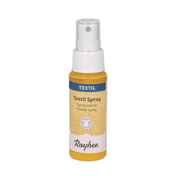 Rayher. Sprej za tekstil, rumen, 50 ml