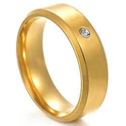 Muški Prsten NE-17463 - Zlatna / 59mm KP17463