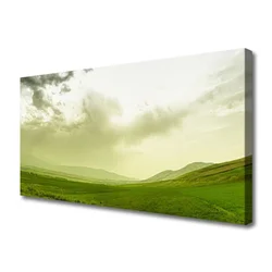 tulup.si Slika na platnu Narava green meadow view 140x70 cm