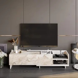 Hanah home TV Komoda Parion Bela