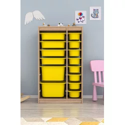 HANAH HOME Višenamenska polica Montana Xs 2D4N8U Sonomo Yellow