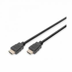 HDMI kabel z mrežno povezavo 3m Digitus črn High Speed Ultra HD 4K