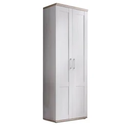 KONDELA omara Provensal 2D - bela/san remo hrast