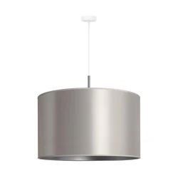 Duolla - Luster na sajli CANNES 1xE27/15W/230V O 50 cm srebrni
