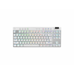 LOGITECH gaming tipkovnica G Pro X TKL, bela