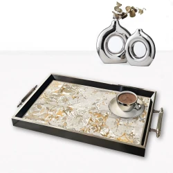 Aberto Design Poslužavnik TPG9879 50 x 29 x 3.5 cm, Šareni
