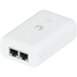 UBIQUITI PoE+ Adapter; Delivers up to 30W of PoE+; Additional power drives devices such as U6 LR, U6 Enterprise, Camera DSLR, and other PoE+ devices;