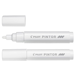 Pilot marker Pintor MEDIUM, pastelno bel SW-PT-M-W (6 kos)