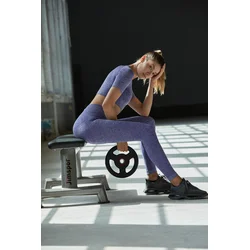 Trendyol Lilac Seamless/Seamless Full Length Knitted Sports Leggings