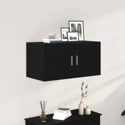 Zidni ormar crni hrast 80x39x40 cm konstruirano drvo