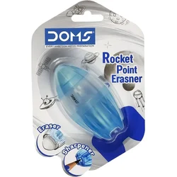 DOMS Rocket Point Eraser Šilček Različne barve