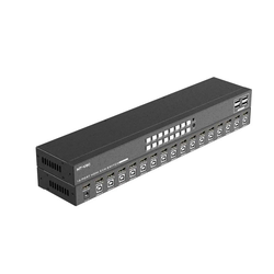 MT-Viki HDMI KVM Switch 16-port crni