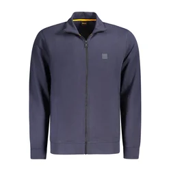 BOSS MEN'S ZIP-UP SWEATSHIRT BLUE