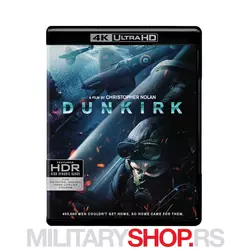 Dunkirk 4K UHD film Kristofera Nolana