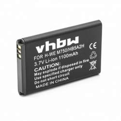 Baterija za Huawei C5730 / E5805 / M228 / T550 / U1860, 1100 mAh