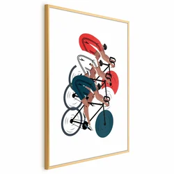 shumee Plakat - Olimpijske igre - kolesarska dirka