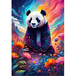 Alipson Puzzle - Puzzle Pisana panda - 1 000 kosov