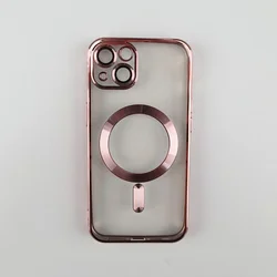 Silikonska futrola Magsafe Iphone 13 rose