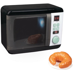 Mikrovlnka so zvukom a svetlom Tefal Electronic Microwave Smoby elektronická s cric-crac gombíkom a doplnkami šedo-olivová SM310598W