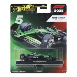 Hot Wheels Premium: KICK Sauber F1 Team #5 Formula 1 avtomobilček 1/64 - Mattel