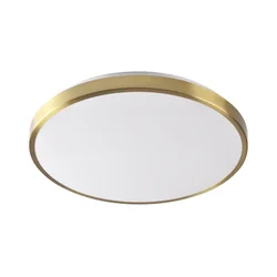 LED plafonsko svetlo LIBRA LED/24W/230V 4000K, prečnik 39 cm, zlatno