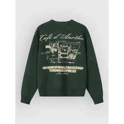 Another Cotton Lab Another Coffee Knit moški pulover green