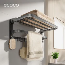 Ecoco Držač za peškire, 40 cm, Sivi