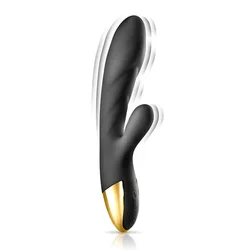 shumee Vibrator Rabbit Heat My Queen 2 Black EMP