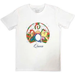 Queen Snowflake Crest Majica s kratkimi rokavi White XL
