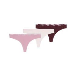 Womens Puma String (3-Pack), Red, Size 2, Clothing