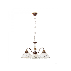 Kolarz 731.83.17 - Luster na lancu NONNA 3xE27/75W/230V plave boje