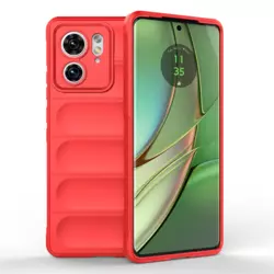 Maska Phantom Shield za Motorola Edge 40 crvena
