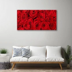 tulup.si Slika na platnu Roses flowers rastlin 120x60 cm