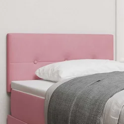 vidaXL Vzglavje Roza 100 cm Žamet