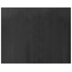 Vidaxl Preproga pravokotna siva 80x100 cm bambus