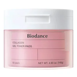 Biodance Blaznice za lice Collagen Gel Toner Pads, 140 g, 60 komada