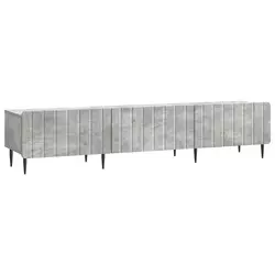 TV ormar Betonska siva 147 x 34,5 x 32 cm Konstruirano drvo