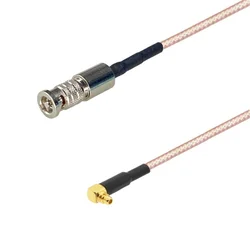 SDI kabel mini BNC vtič/MMCX vtič RA 75ohm 1m