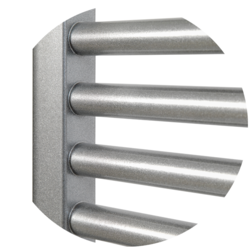 BIAL kopalniški dizajn radiator A100 Zen 530x1694 (Platinum)