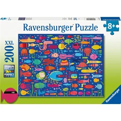 Ravensburger Funny Fish Friends - sestavljanka z 200 XXL koščki