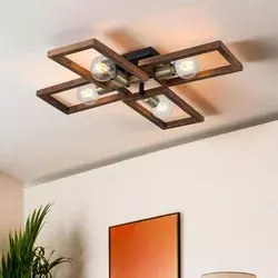 Opviq Luster Era-73-14, 13x20x3cm, 12cm, IP20 Braon-crni