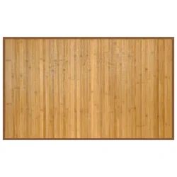 Vidaxl Preproga pravokotna naravna 60x100 cm bambus