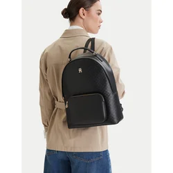 Nahrbtnik Tommy Hilfiger Th Daily Backpack Mono AW0AW18852 Črna
