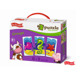 Daleč daleč dežela Puzzle Trinity Groups 8 slik
