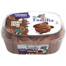 SLADOLED COCOA&COCOA SYRUP FAMILIA 900ML